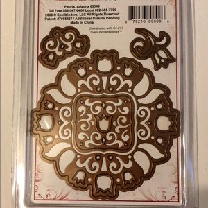 *5/$20* Spellbinders Die Set Tulips Emboss Stencil